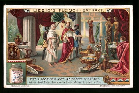 Sammelbild liebig zur - sammelbild, liebig,