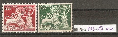 Deutsches reich 816 17 - deutsches, 816-17