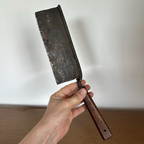 Antike eisen säge - eisen,