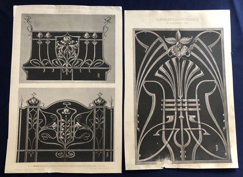 Jugendstil schmiedekunst - 31,