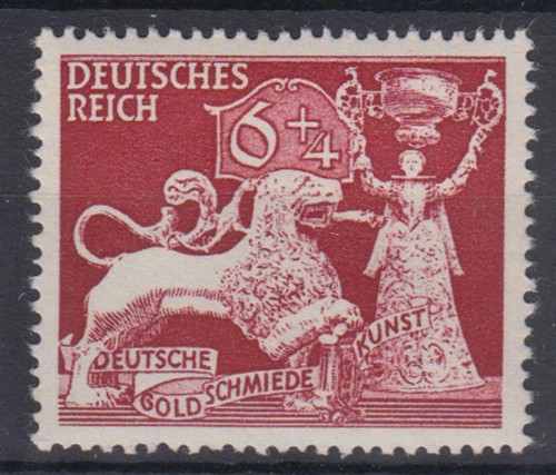 Deutsches reich 816 dt - 10, j.